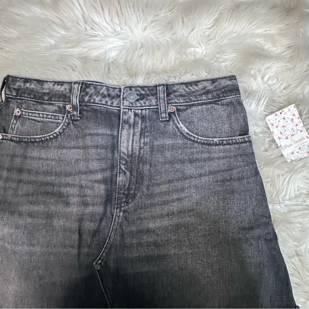 Free People chic charcoal